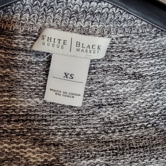 White House Black Market Cardigan With Ruffle Closure - Picture 13 of 15
